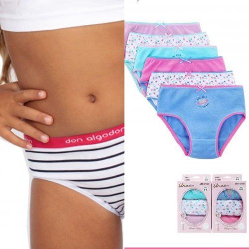 braga niña algodón activa
