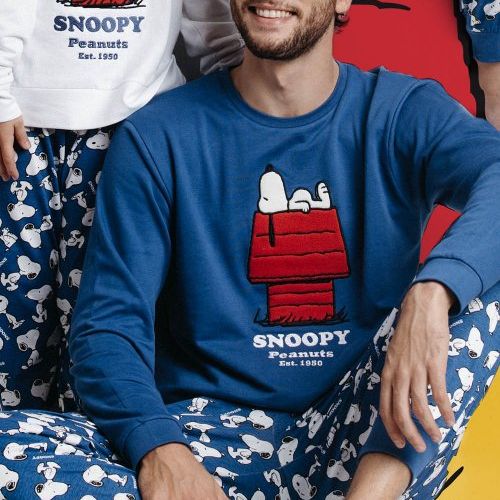 60422 PIJAMA CABALLERO INTERLOCK SNOOPY ADMAS