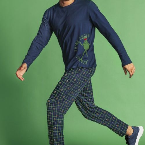 62199 PIJAMA CABALLERO RANA GUSTAVO MUPET ADMAS