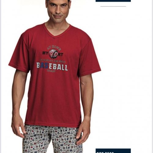 7560 PIJAMA CABALLERO VERANO ASSMAN