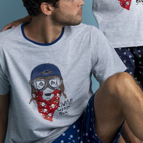 62109 PIJAMA CABALLERO MOTORISTA ADMAS