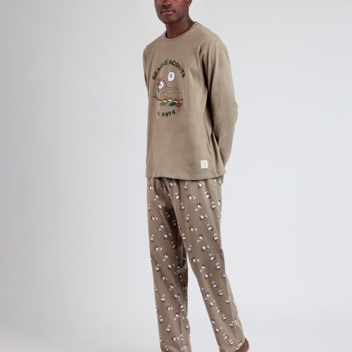 62015 PIJAMA CABALLERO 100% ALGODON  SNOOPY ADMAS