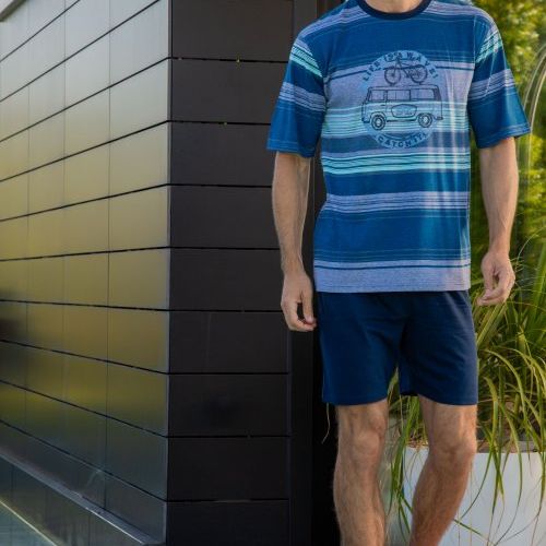 255011 PIJAMA HOMBRE MANGA CORTA VERANO MUSLHER