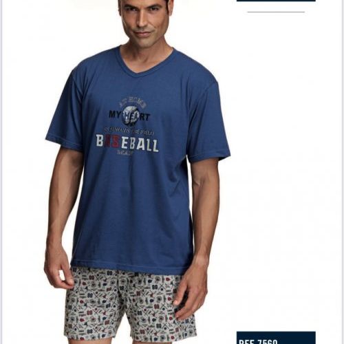 7560 PIJAMA CABALLERO VERANO ASSMAN