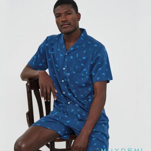 583032 PIJAMA CABALLERO  ABIERTO VERANO MUYDEMI