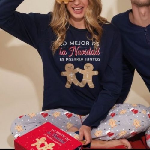 50746 PIJAMA SEÑORA INTERLOCK GALLETAS ADMAS