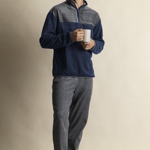 60459 PIJAMA CABALLERO  INTERLOCK  ADMAS