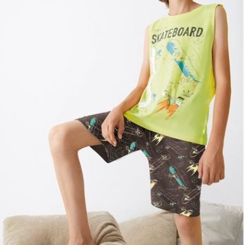 24117522  PIJAMA NIÑO 8 A 16 TOBOGAN