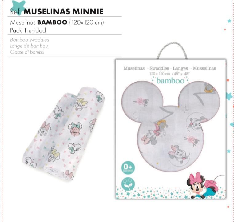 MUSELINA MINIE DISNEY