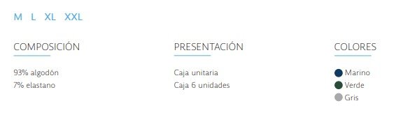 B0300 BOXER CABALLERO DON ALGODON CAJA 6UDS ( Precio Ud 2,69€)